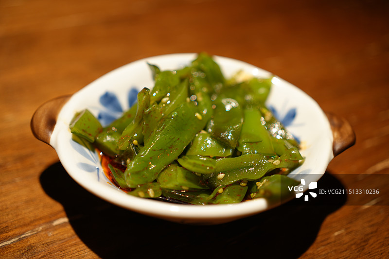 海藻菜的特写镜头图片素材