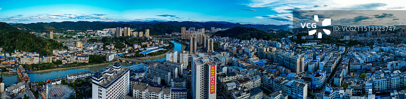 三穗县 文笔塔 舞笔街道 将军广场 纪念广场 航拍图片素材