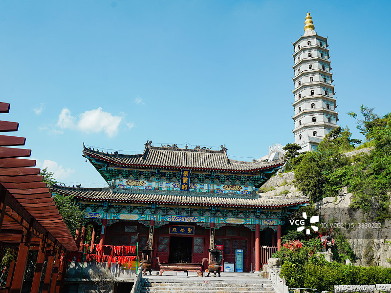 菏泽巨野县金山景区图片素材