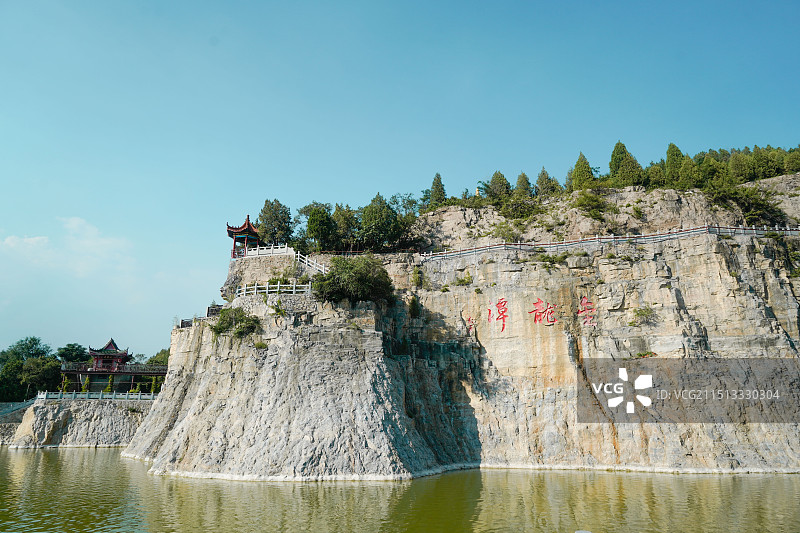 菏泽巨野县金山景区图片素材