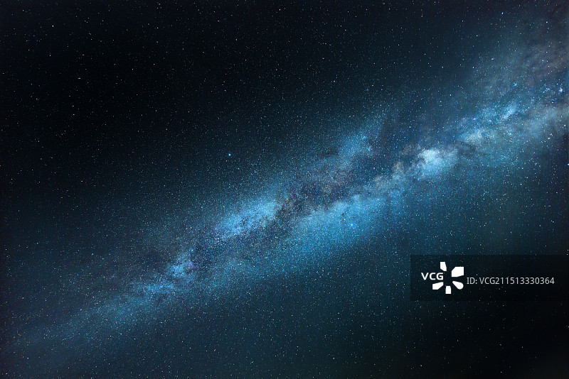 银河@白鹤湖图片素材