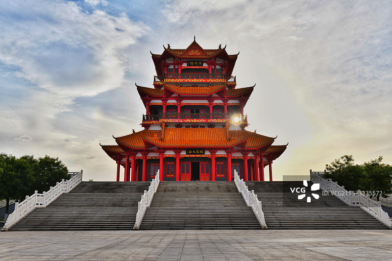 忻州河曲县黄河西口古渡景区图片素材