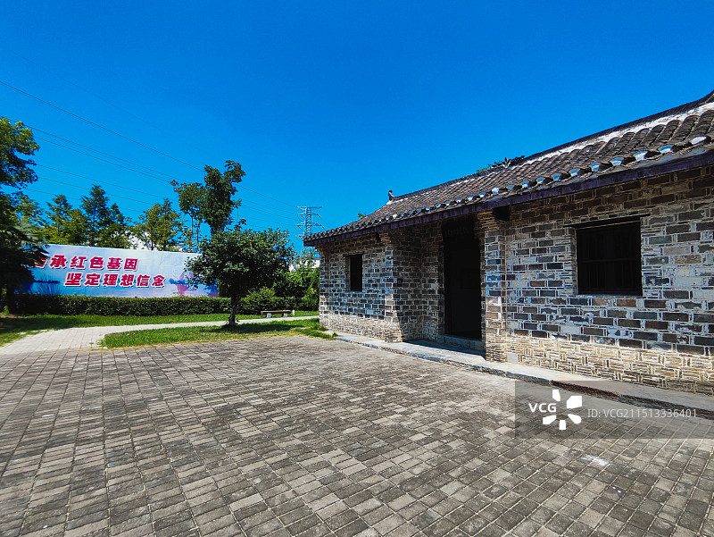 合肥渡江战役总前委旧址图片素材