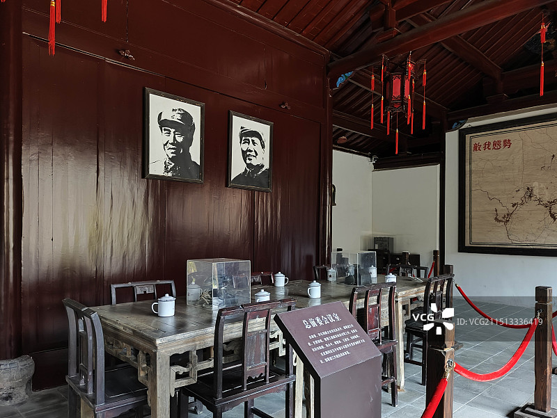 合肥渡江战役总前委旧址图片素材