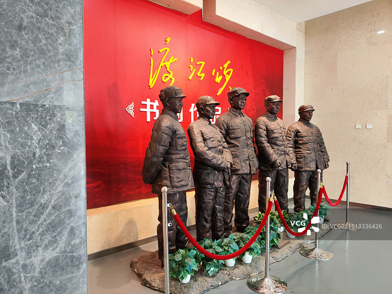 合肥渡江战役总前委旧址图片素材