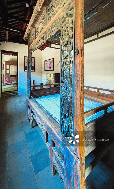 合肥渡江战役总前委旧址图片素材