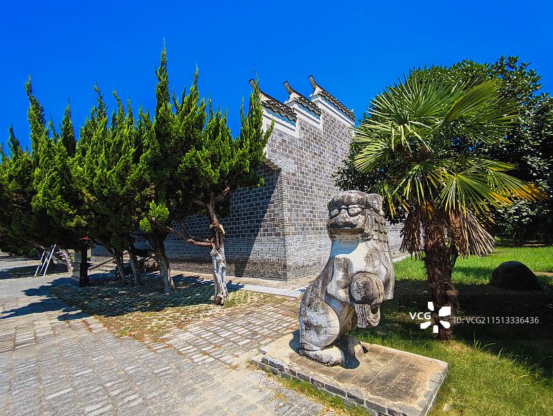 合肥渡江战役总前委旧址图片素材