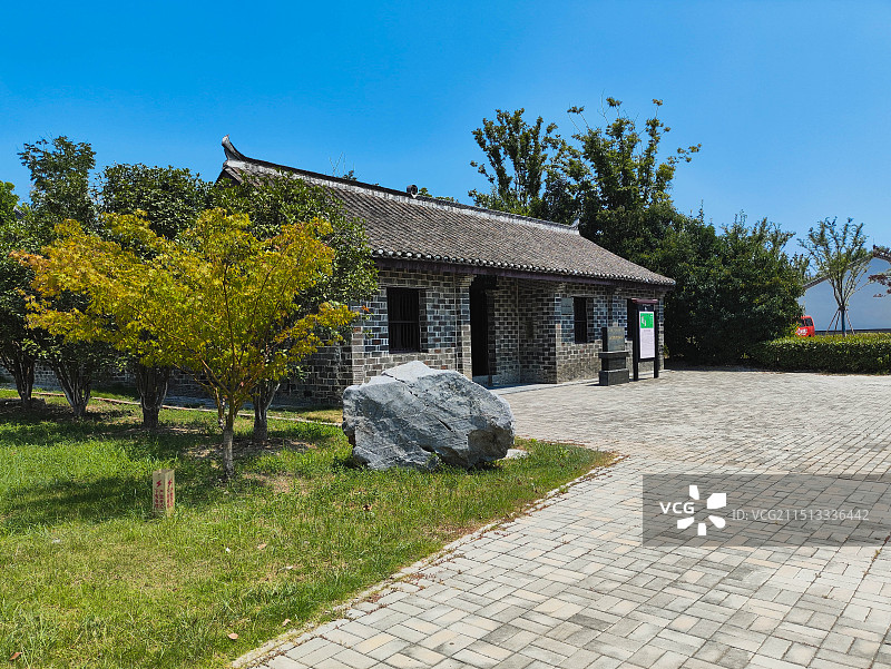 合肥渡江战役总前委旧址图片素材