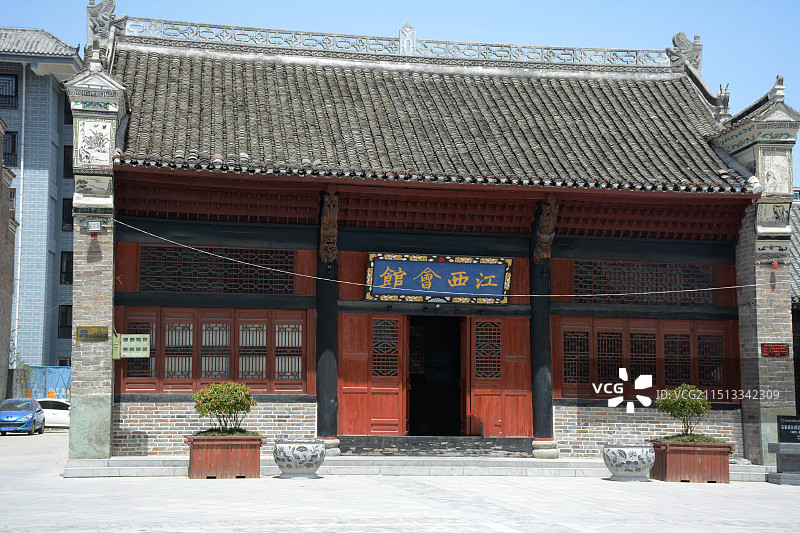 安康汉江石泉古城景区图片素材