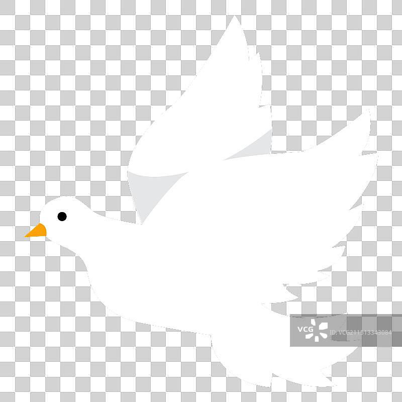 鸽子白鸽设计元素图片素材