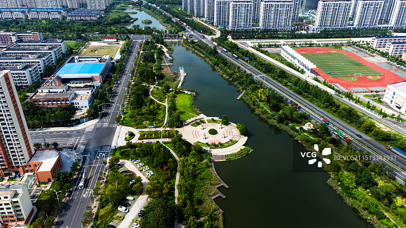 连云港赣榆县和安湖湿地公园景区图片素材