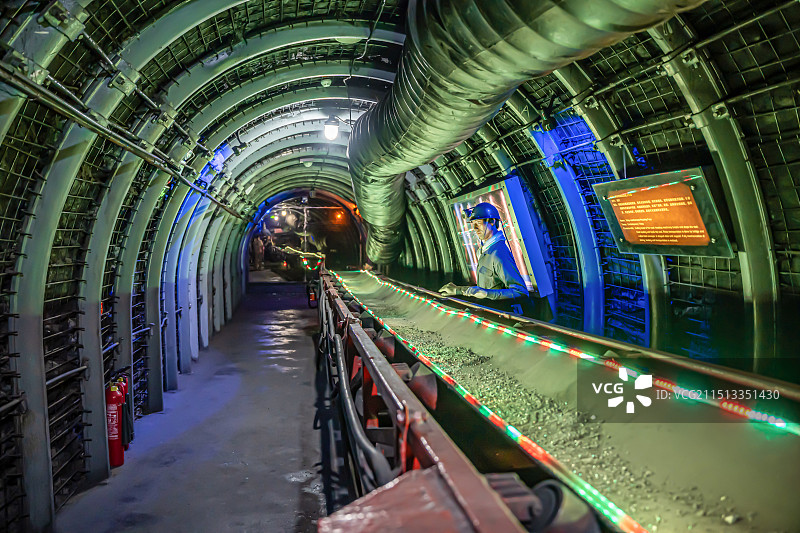 太原中国煤炭博物馆“煤海探秘游”图片素材