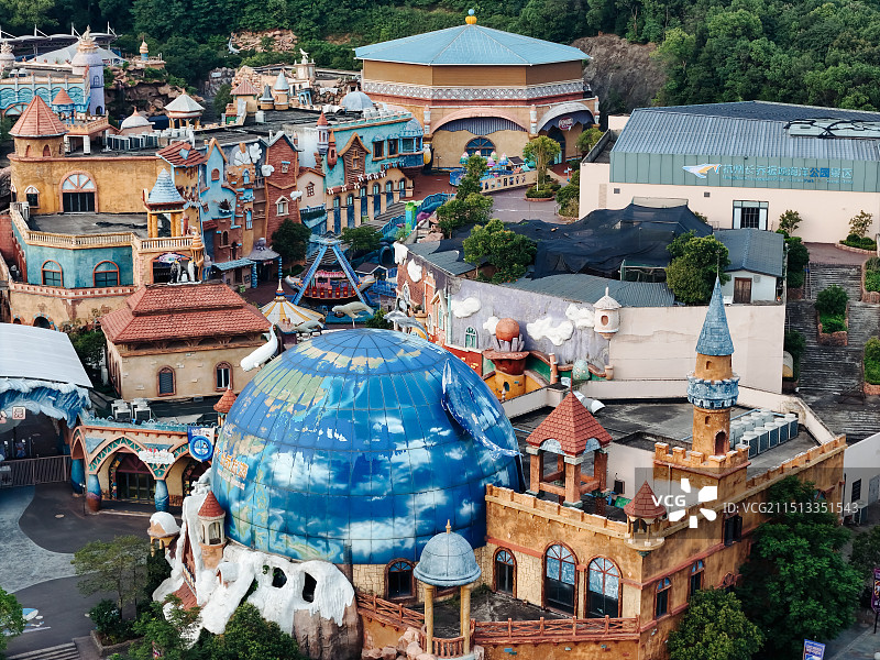 杭州长乔极地海洋公园景区图片素材