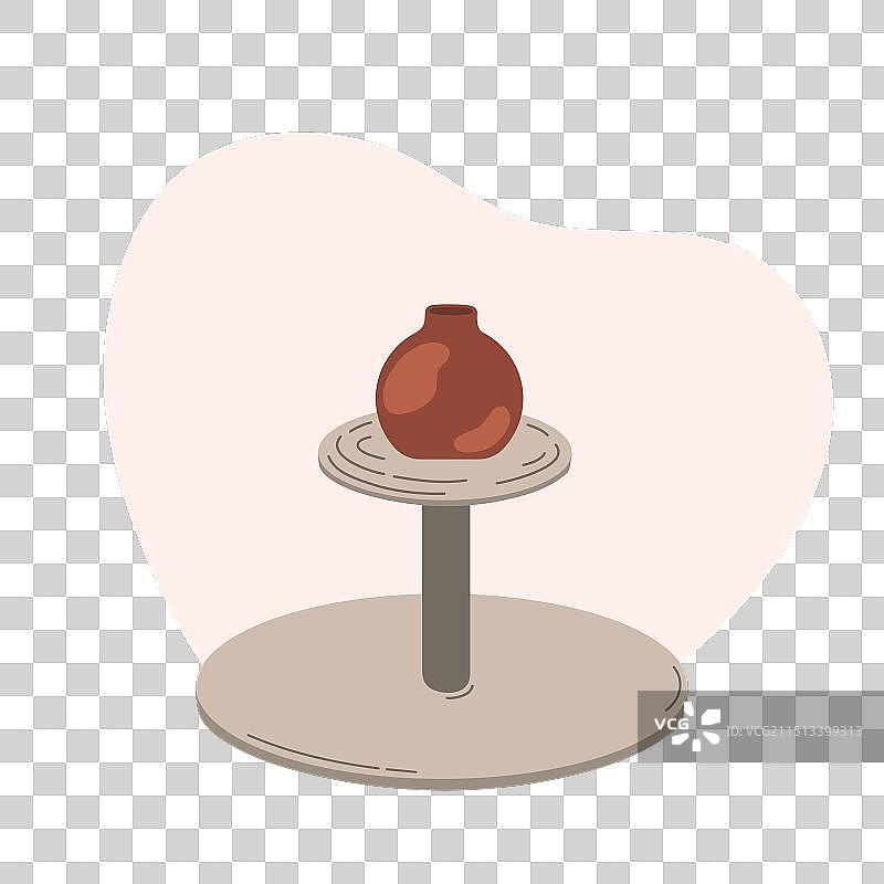 陶轮背景或印刷素材图片素材