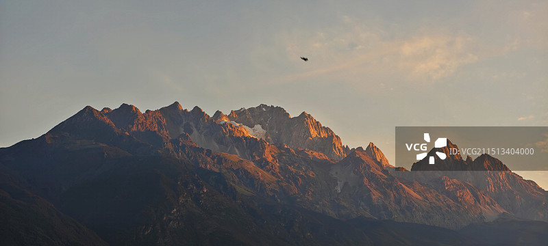 玉龙雪山风光图片素材