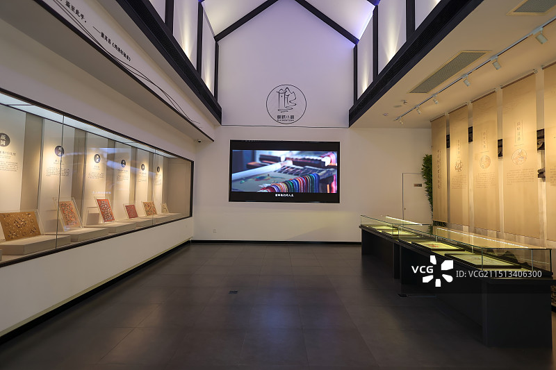 苏州市中国刺绣艺术馆图片素材