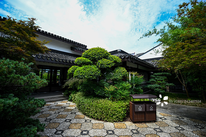 苏州市中国刺绣艺术馆图片素材