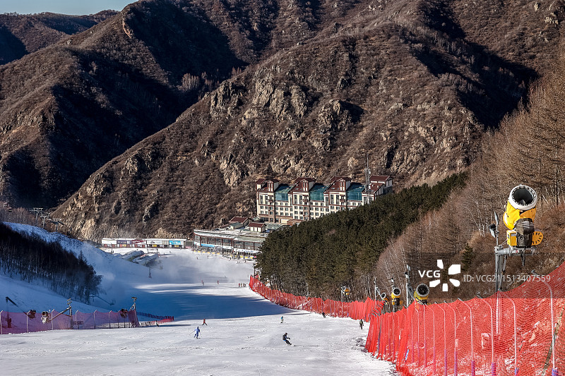 张家口万龙滑雪场景区图片素材