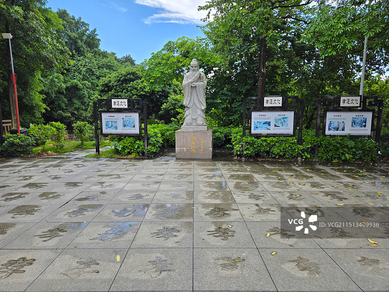 广州花都炭步镇塱头古村图片素材