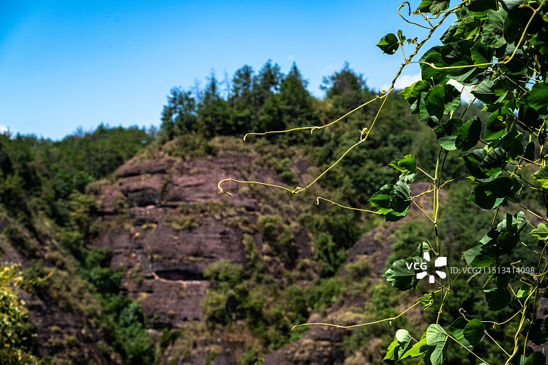 金华方岩风景区图片素材