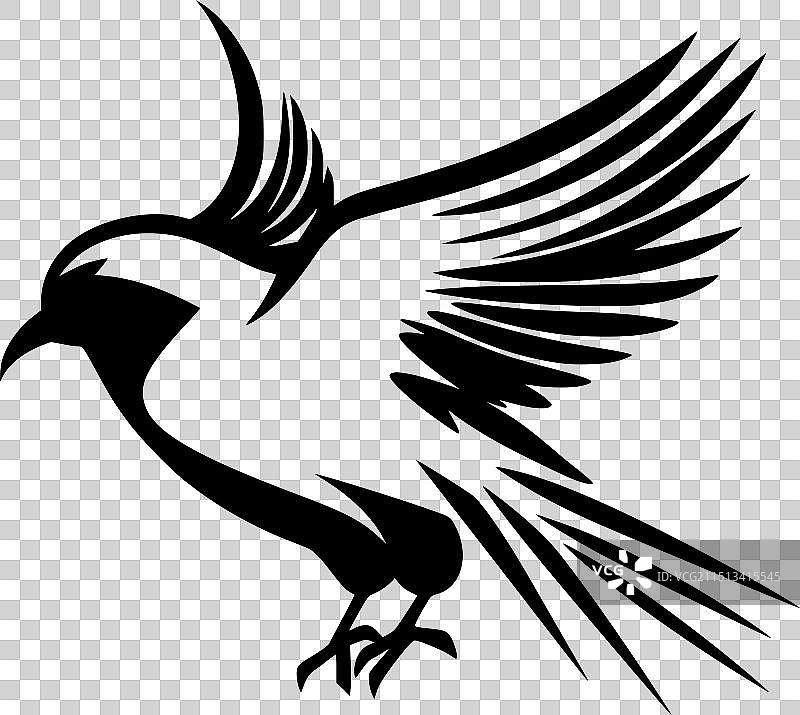 简约扁平风格鸽子logo图片素材