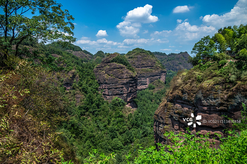 金华方岩风景区图片素材