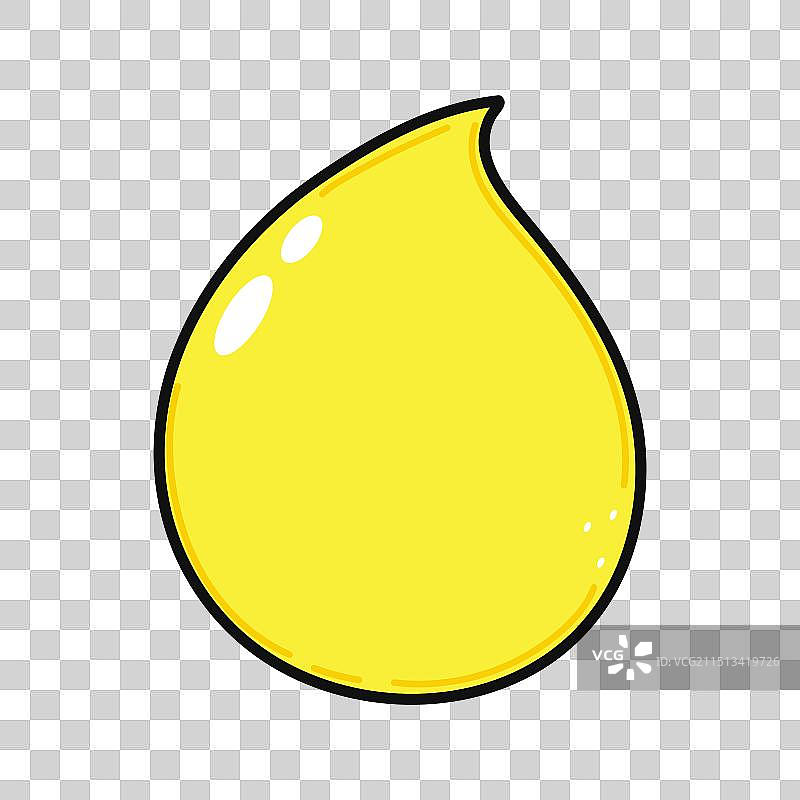 手绘卡通尿液滴图片素材