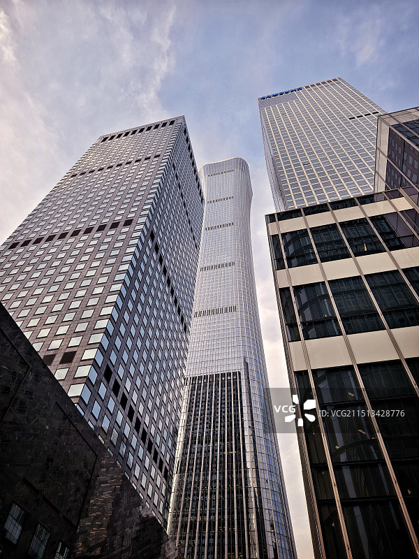 北京国贸“三件套”（一）图片素材