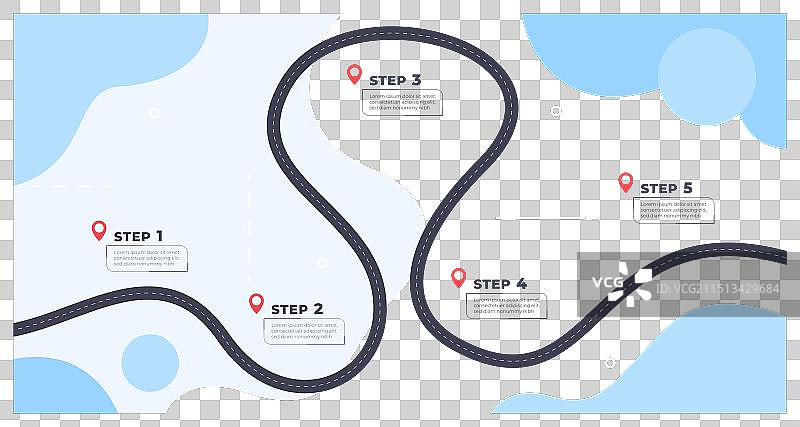 带执行点的时间轴年表图片素材