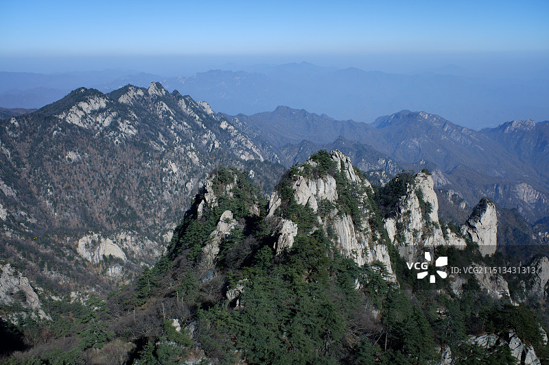 尧山风景区图片素材