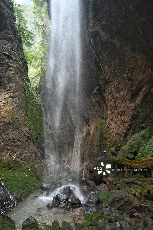 重庆奉节天坑地缝景区图片素材
