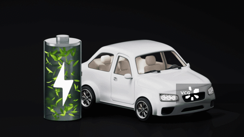 汽车与新能源电池三维渲染图片素材