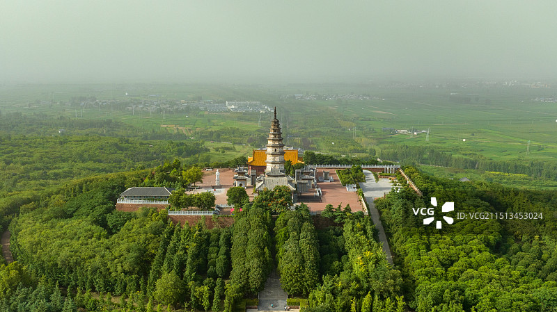 平顶山市香山普门禅寺图片素材