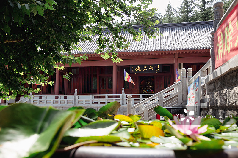 大连横山北普陀主题文化公园景区图片素材