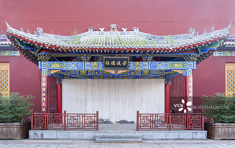 咸阳咀头休闲体验地图片素材