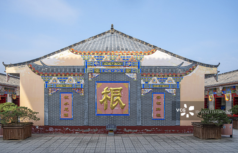 咸阳咀头休闲体验地图片素材