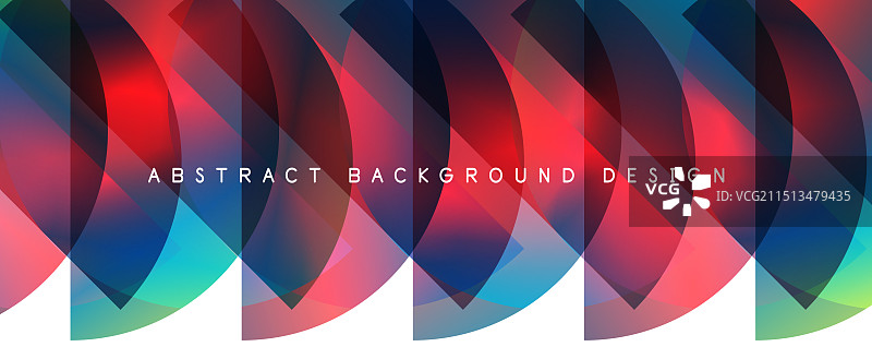 潮流简洁的渐变抽象的流体色彩图片素材