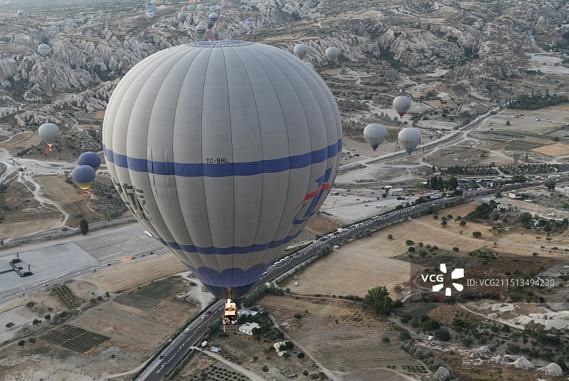 土耳其卡帕多西亚热气球图片素材