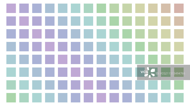 彩色方格阵列图片素材