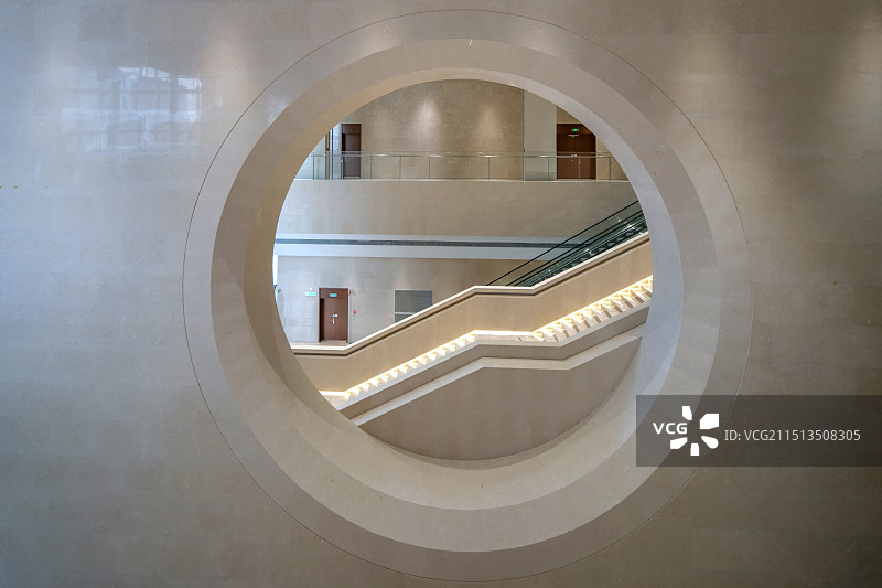 浙江省博物馆（之江馆区）内景图片素材