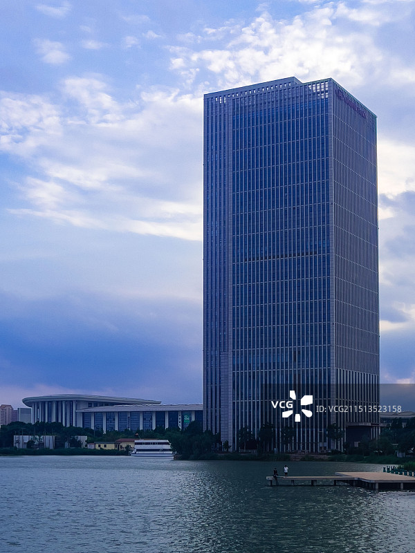 天津梅江风光图片素材