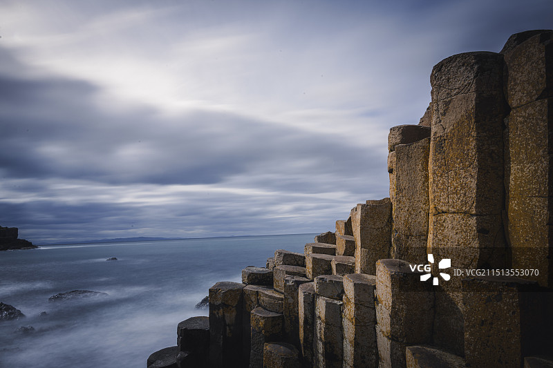 北爱尔兰贝尔法斯特巨人之路｜Giant's Causeway｜联合国教科文组织世界遗产图片素材