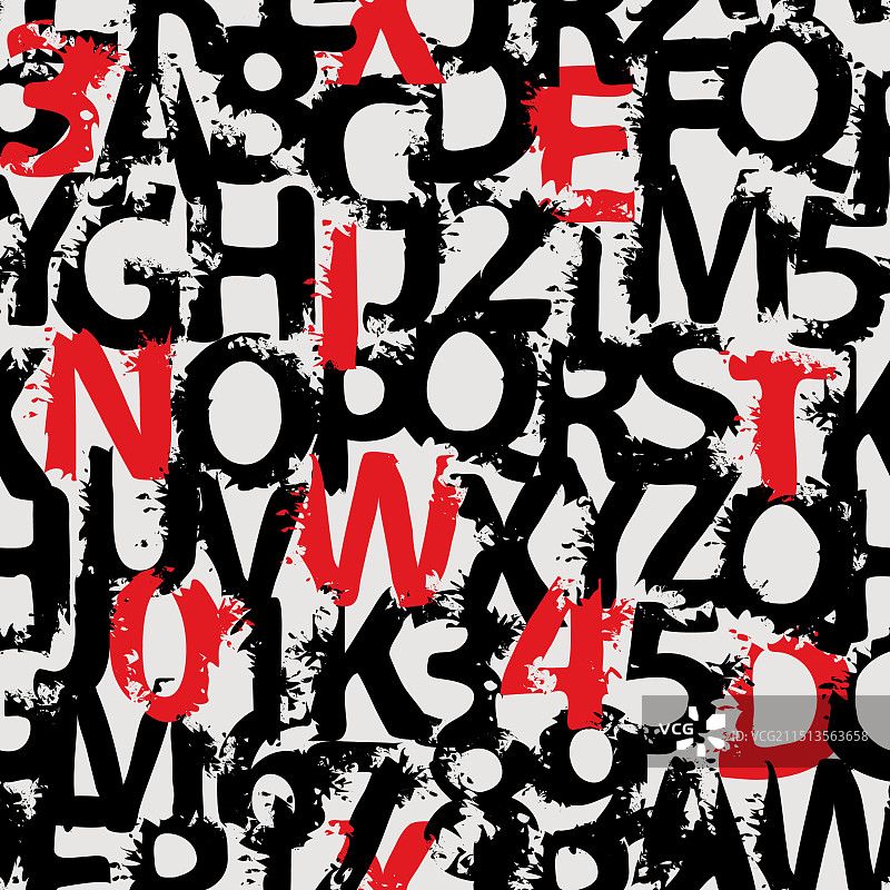 字母无缝图案图片素材