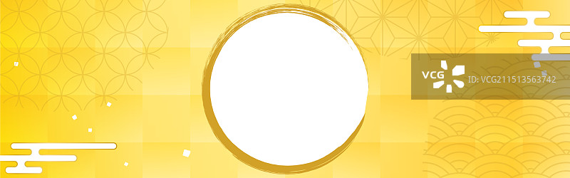 新年和年终礼品的日本banner图片素材