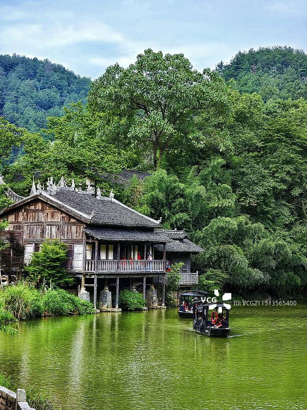 贵州乌江寨风景图片素材