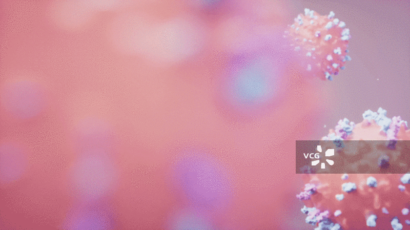 生物医疗淋巴细胞免疫系统三维渲染图片素材