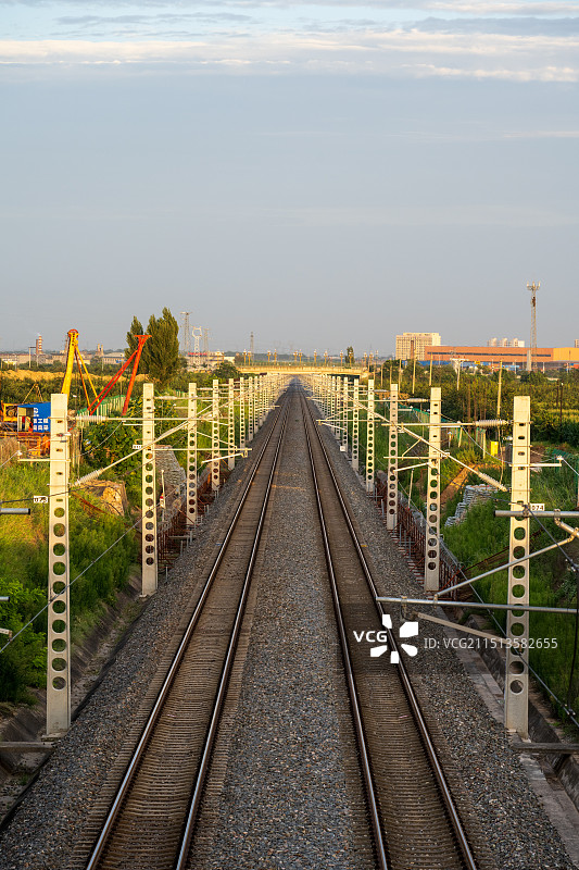 咸铜铁路庄里段图片素材