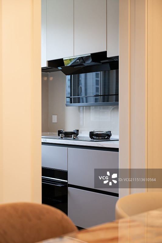 杭州大平层装修设计实景照片图片素材