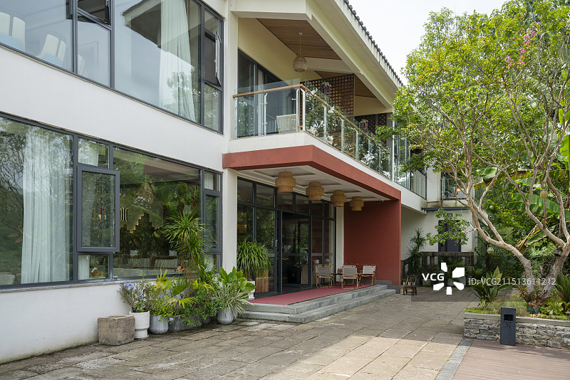 乡村度假酒店图片素材