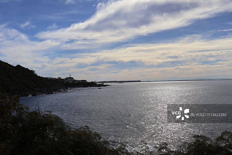 新西兰海岸线图片素材